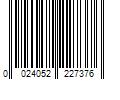 Barcode Image for UPC code 0024052227376