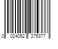 Barcode Image for UPC code 0024052275377