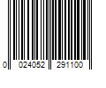 Barcode Image for UPC code 0024052291100