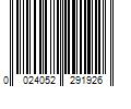 Barcode Image for UPC code 0024052291926