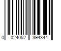 Barcode Image for UPC code 0024052394344