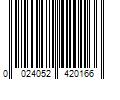 Barcode Image for UPC code 0024052420166