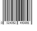 Barcode Image for UPC code 0024052440898