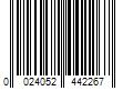 Barcode Image for UPC code 0024052442267