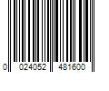 Barcode Image for UPC code 0024052481600