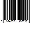 Barcode Image for UPC code 0024052497717