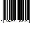 Barcode Image for UPC code 0024052499315