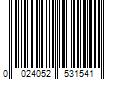 Barcode Image for UPC code 0024052531541