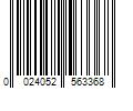 Barcode Image for UPC code 0024052563368