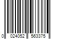 Barcode Image for UPC code 0024052563375