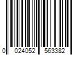 Barcode Image for UPC code 0024052563382