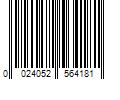 Barcode Image for UPC code 0024052564181