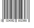 Barcode Image for UPC code 0024052802368