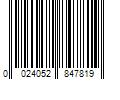 Barcode Image for UPC code 0024052847819