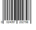 Barcode Image for UPC code 0024057202798