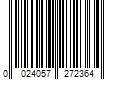 Barcode Image for UPC code 0024057272364