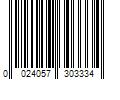 Barcode Image for UPC code 0024057303334