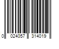 Barcode Image for UPC code 0024057314019. Product Name: RAGUPEL Lip Liner  0.01 oz