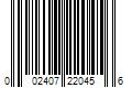 Barcode Image for UPC code 002407220456