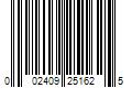 Barcode Image for UPC code 002409251625