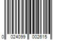 Barcode Image for UPC code 0024099002615