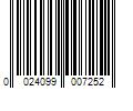 Barcode Image for UPC code 0024099007252