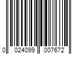 Barcode Image for UPC code 0024099007672