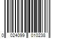 Barcode Image for UPC code 0024099010238