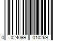 Barcode Image for UPC code 0024099010269