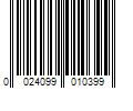 Barcode Image for UPC code 0024099010399