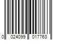 Barcode Image for UPC code 0024099017763