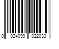 Barcode Image for UPC code 0024099022033