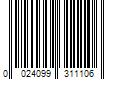 Barcode Image for UPC code 0024099311106