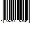 Barcode Image for UPC code 0024099948647