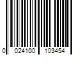 Barcode Image for UPC code 0024100103454