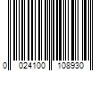 Barcode Image for UPC code 0024100108930