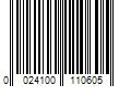 Barcode Image for UPC code 0024100110605