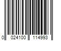 Barcode Image for UPC code 0024100114993