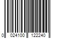 Barcode Image for UPC code 0024100122240