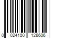 Barcode Image for UPC code 0024100126606