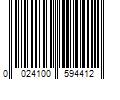 Barcode Image for UPC code 0024100594412