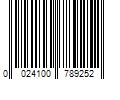 Barcode Image for UPC code 0024100789252