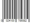 Barcode Image for UPC code 0024100789382