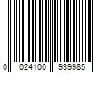 Barcode Image for UPC code 0024100939985