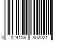 Barcode Image for UPC code 0024108802021