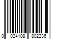 Barcode Image for UPC code 0024108802236