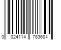 Barcode Image for UPC code 0024114783604