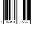 Barcode Image for UPC code 0024114785042