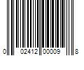 Barcode Image for UPC code 002412000098