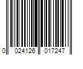 Barcode Image for UPC code 0024126017247